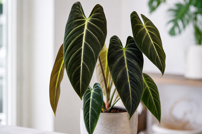 Filodendron melanochrysum - Philodendron melanochrysum