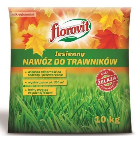 Nawóz Jesienny do Trawnika 10kg Florovit