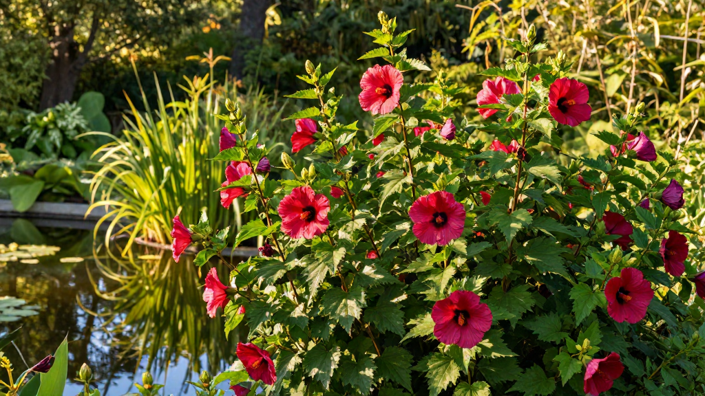 Hibiskus bagienny (bylinowy) – jak uprawiać i pielęgnować w polskim ogrodzie krok po kroku Hibiskus bagienny (bylinowy) – jak uprawiać i pielęgnować w polskim ogrodzie krok po kroku
